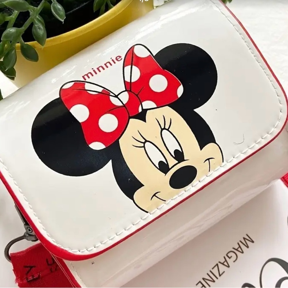 New, Minnie Mouse or Mickey Mouse Crossbody Bag
